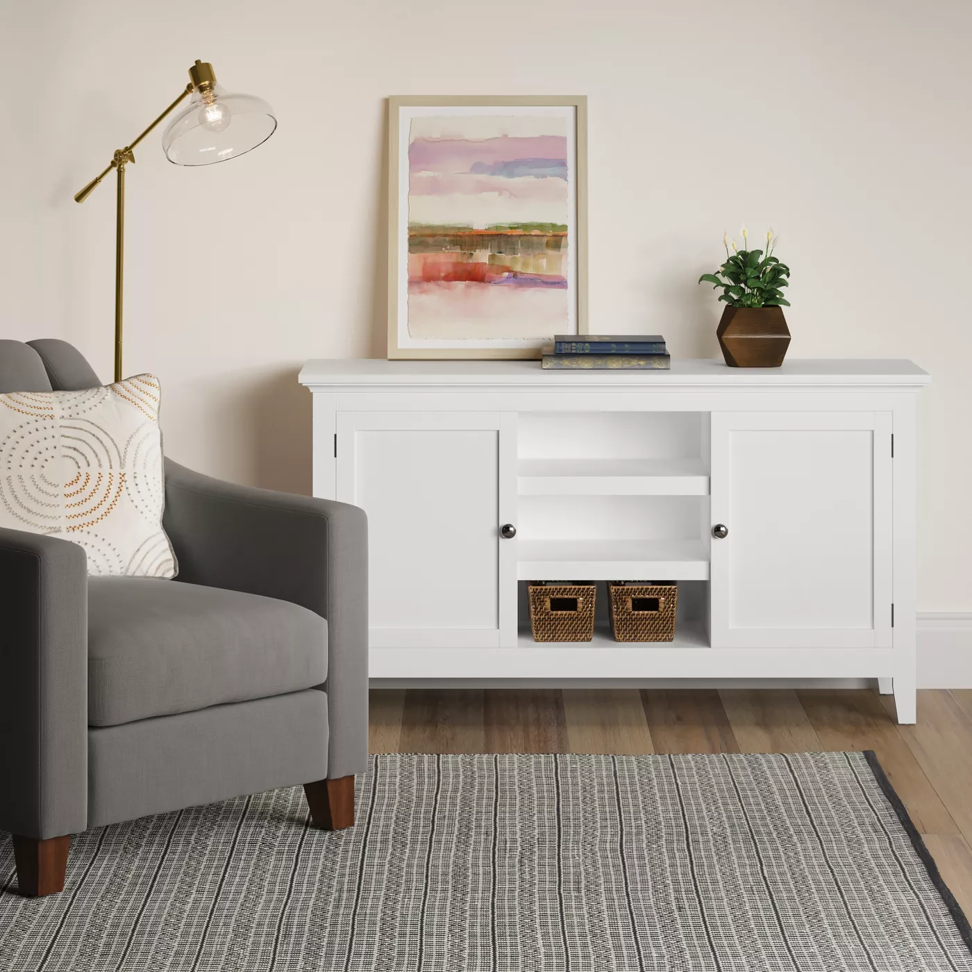 Carson Large Storage Credenza - Threshold™ - image 3 of 4