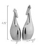 Nambe Savanna Salt & Pepper Shakers, Set of 2 for Home Décor, Made with Nambe Alloy, Designed by Neil Cohen - 3 of 4