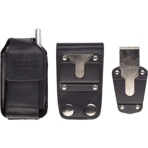 Industrial Strength Belt Loop Leather Pouch For Motorola Iden I455
