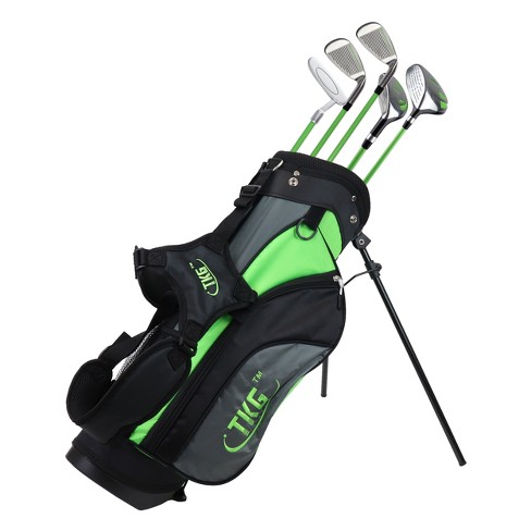 TKG Sports Youth Golf Club Set for Ages 5-8, Golf Stand Bag with Rain Hood  and Accessories, Left-Handed