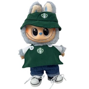 Doll Clothes Superstore Coffee Shop Worker Uniform Set for 17.5cm Labubu Dolls - 1 of 4