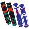 My Hero Academia Men's 12 Days Of Socks Crew and Ankle Mix and Match Gift Set - 4 of 4