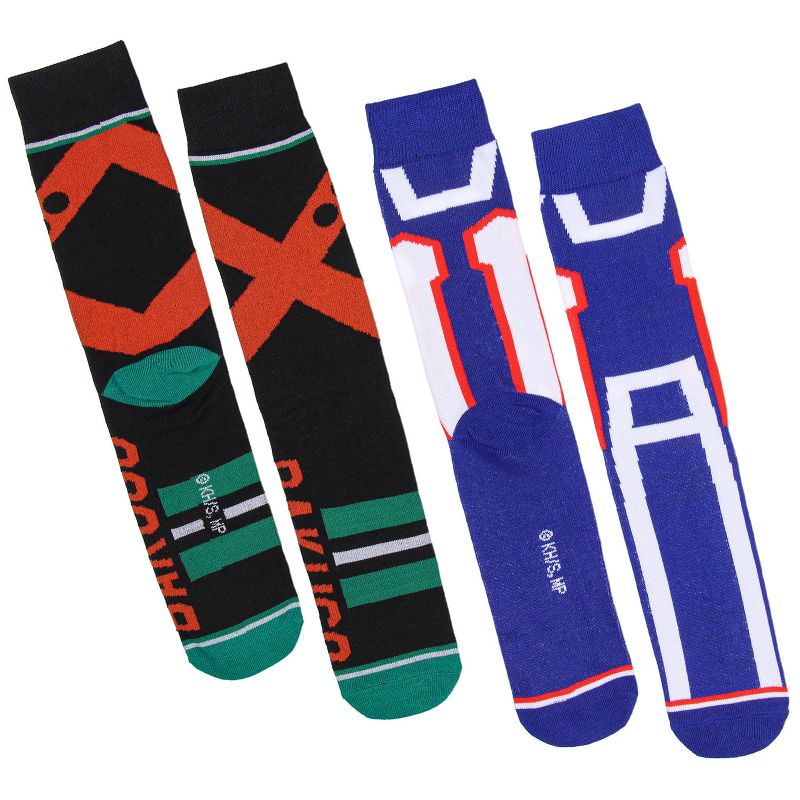 My Hero Academia Men's 12 Days Of Socks Crew and Ankle Mix and Match Gift Set Multicoloured, 4 of 8