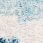 cream/turquoise