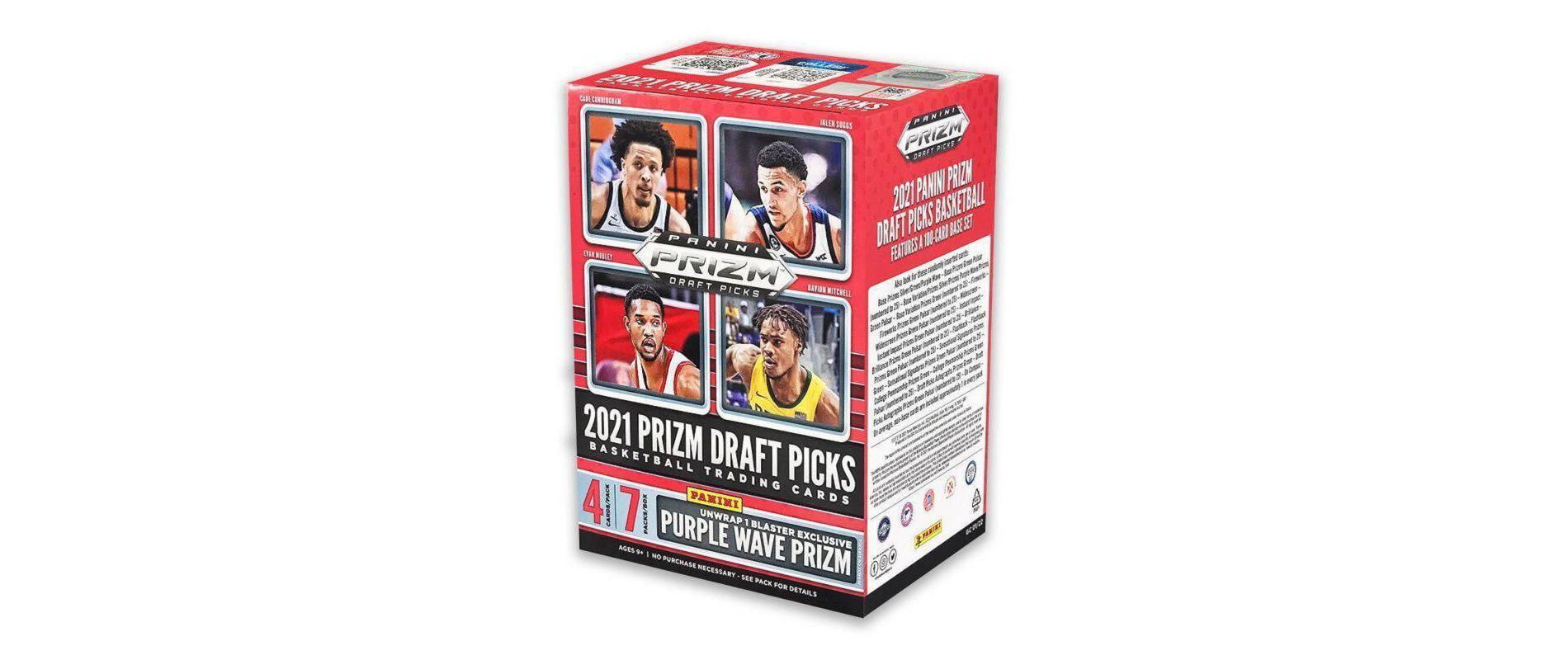 2021-22 Panini Prizm Draft Picks Basketball 7-Pack Blaster Box (Purple Wave Prizm!)