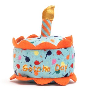 The Worthy Cat Gotcha Day Cake Cat Toy by The Worthy Dog - 1 of 2