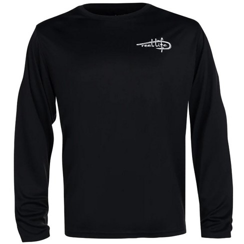 Reel Life Shark Attack Uv Long Sleeve Performance T-shirt - Anthracite :  Target