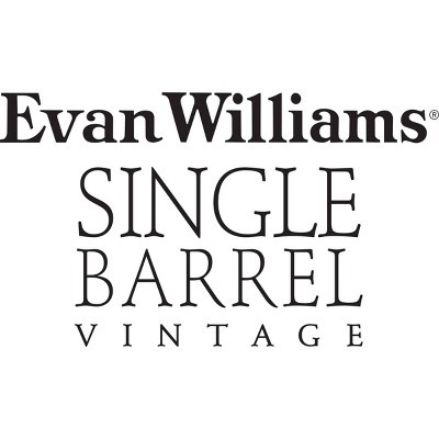 Evan Williams Single Barrel Bourbon Whiskey - 750ml Bottle