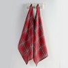 Solino Home Linen Plaid Kitchen Towels | Classic Tartan - 2 of 4