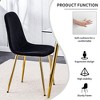 PAGED Dining Chairs, Comfortable Dining Room Chairs, Modern Simple Kitchen Chair with Adjustable Anti-Slip Feet for Kitchen - 4 of 4