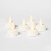 12ct Twist-Flame LED Tealight Candles (Cream) - Room Essentials™ - image 3 of 3