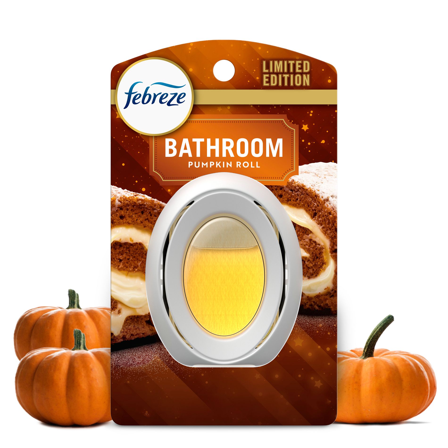 Febreze Bathroom Air Freshener - Pumpkin Roll - 1ct