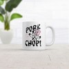 Crazy Dog T-Shirts Pork Chop Mug Funny Sarcastic Karate Pig Graphic Coffee Cup-11oz - 2 of 4