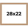 PosterPalooza | Weathered Yellow Picture Frame - UV Acrylic, Backing Board, Hanging Hardware Included - 2 of 4