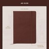 Lined Journal Notebook, A5 8.3 x 5.8 inch 160 Lined Pages, Hardcover Leather Writing Journals for Women, Men, 120 GSM Thick Paper, Gifts Box Included - 3 of 4