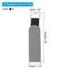 Unique Bargains Neoprene Water Sports Waterproof Floating Keychains 2 Pcs - 2 of 4
