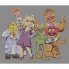 Juniors Womens The Muppets The Gang Cowl Neck Sweatshirt - 2 of 4