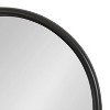 Kate and Laurel Gabrill Arch Metal Freestanding Mirror, 18x58, Black - 3 of 4