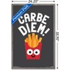 Trends International David Olenick - Carbs Framed Wall Poster Prints - 3 of 4