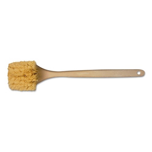 Rubbermaid Commercial Fg632000brn Commercial-grade Toilet Bowl Brush With  17 In. Long Plastic Handle - Brown : Target