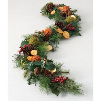 Sullivans Artificial Dellarobia Garland 72"L Green