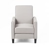 KTMBDW Linen Recliner Sofa Push Back Recliner Chair Adjustable Modern Single Reclining Chair Upholstered Sofa for Living Room, Bedroom - 4 of 4