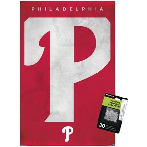 Trends International MLB Philadelphia Phillies - Logo 25 Unframed Wall Poster Prints - 1 of 4