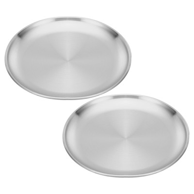 Unique Bargains Fireproof Ash Catching Coil Holder Incense Burner Plate 2 Pcs