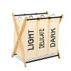 Oceanstar X-Frame  3-Bag Laundry Sorter, White - 2 of 4