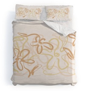 Deny Designs Alilscribble another Flower Design Duvet and Sham Set - 1 of 4
