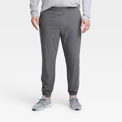 men's gray casual pants