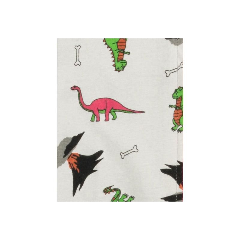 Leveret Footed Dinosaur One Piece Pajamas  , 4 of 5