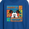 Men's - Disney - Music And Mickey Long Sleeve Graphic T-Shirt - 2 of 4