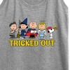 Women's - Peanuts - Tricked Out Graphic Racerback Tank - 2 of 4
