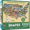 MasterPieces 1000 Piece Jigsaw Puzzle - National Parks - 34.65"x22.09" - 2 of 4