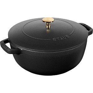 Staub Cast Iron Essential French Oven, Dutch Oven, 5-quart, serves 5-6, Made in France - 1 of 4