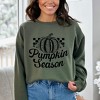 Simply Sage Market Women's Graphic Sweatshirt Checkered Pumpkin Season Cursive - 2 of 4