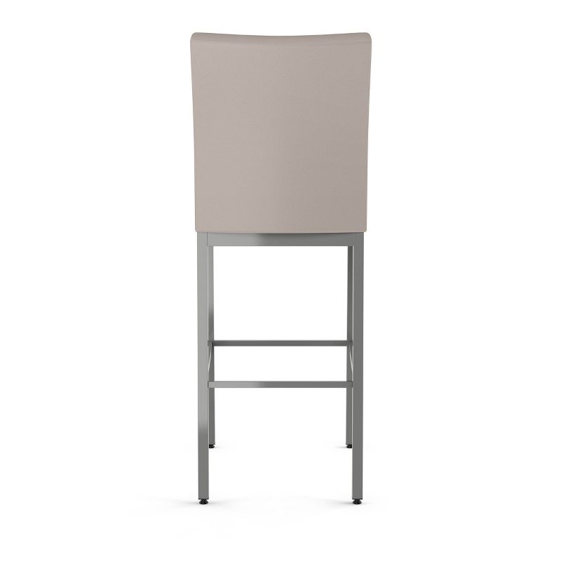Amisco Perry Upholstered Barstool Cream/Gray, 5 of 8