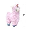 Enesco Llamacorn 6 Inch Collectible Plush w/ Sound - Pink - 3 of 3