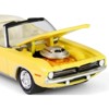 1970 Plymouth 'Cuda Convertible Yellow "Barrett-Jackson" Series 15 1/64 Diecast Model Car by Greenlight - 2 of 4