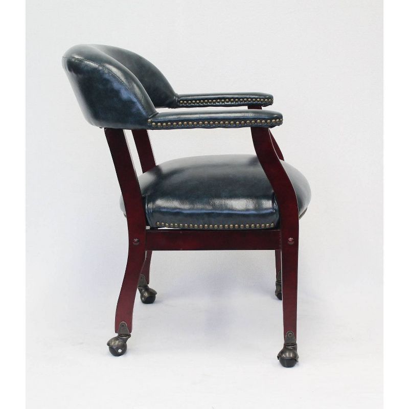 Captain's Chair with Casters - Boss Office Products, 6 of 8