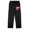 Dr. Pepper Logo Adult Maroon T-Shirt and Black Sleep Pajama Pant Set - 3 of 4