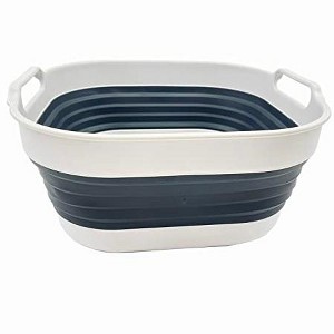 SAMMART 10L (2.64 Gallon) Collapsible Dishpan/ Foldable Washing Basin - 1 of 4