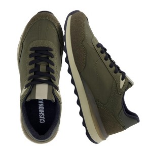 CUSHIONAIRE Kicks Fashion Sneakers for Women, Lightweight Non-Slip Lace Up Spring Shoes with Memory Foam Insole - 1 of 4