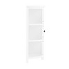Dover Deluxe Storage Cabinet with Shelving White - Alaterre Furniture - 4 of 4