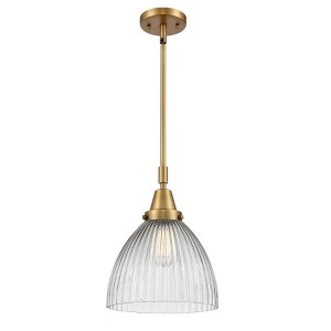 Seneca Falls - 1 Light Stem Hung Mini Pendant In Traditional Style-13.13 Inches Tall and 9.5 Inches Wide - 1 of 1