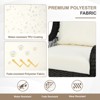Aoodor Outdoor Deep Seat Cushion Set, Waterproof Patio Furniture Cushions with Adjustable Straps & Removable Cover - 4 of 4