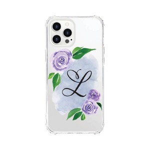 OTM Essentials Apple iPhone 15 Pro Max Monogram Clear Tough Edge Floral Script Case - 1 of 4