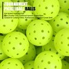 8 Pack Pickleballs with 8 Racket Grips, 40 Holes Outdoor Pickleball Balls, High Visibility & Bounce - 4 of 4