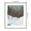 Amanti Art Deep Snow III by Jacob Green Wood Framed Wall Art Print - 3 of 4